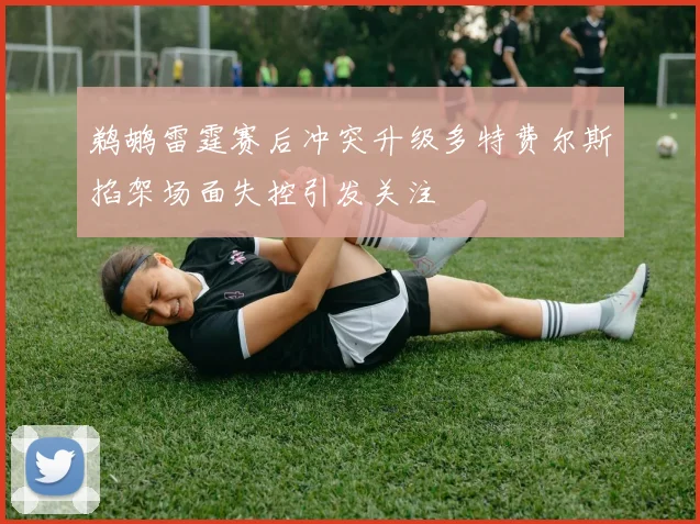 鹈鹕雷霆赛后冲突升级多特费尔斯掐架场面失控引发关注