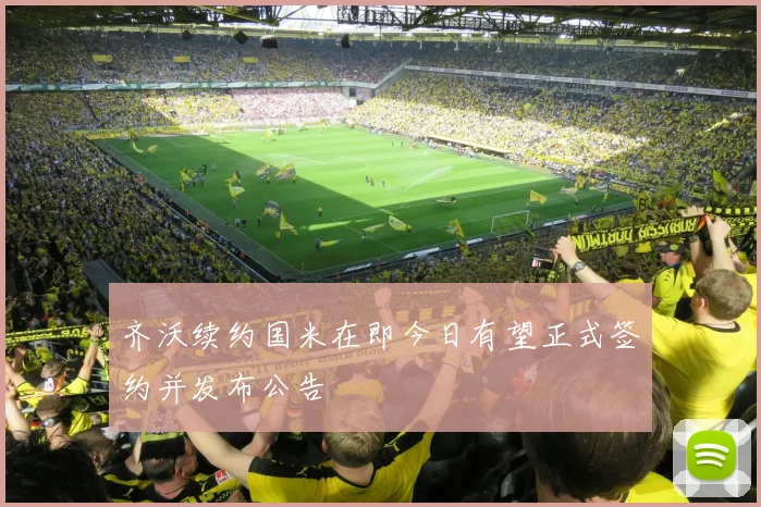 齐沃续约国米在即今日有望正式签约并发布公告